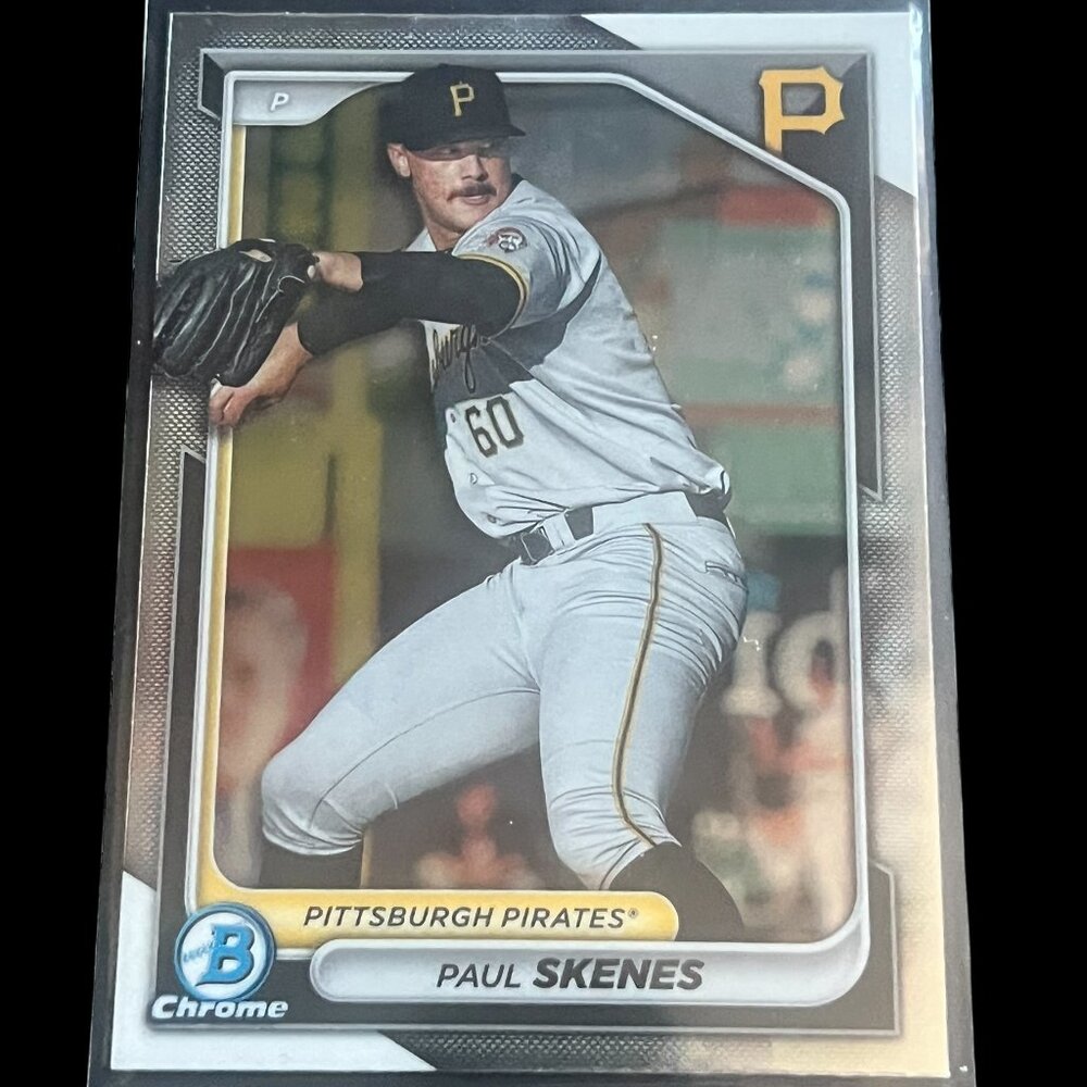 Paul Skenes RC 2024 Bowman Chrome Prospects #BCP-125 Near Mint or better Rookie